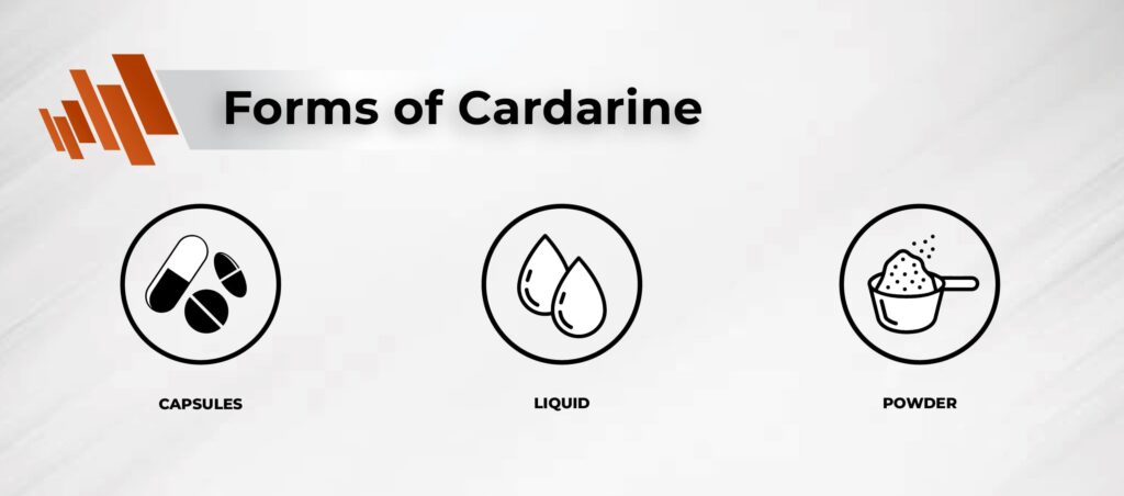 Forms of Cardarine - Capsules, Liquid and Powder