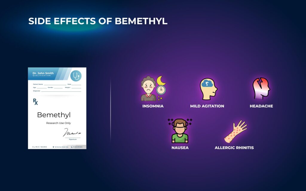 Side Effects of Bemethyl